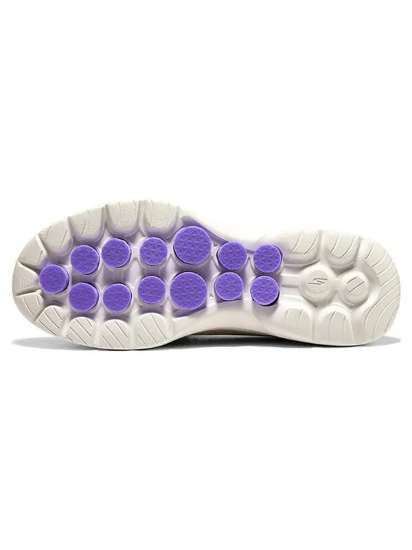 Кроссовки go walk 6 slip in fabulous view 'taupe lavender' Skechers — изображение 4 из 4, лавандовый