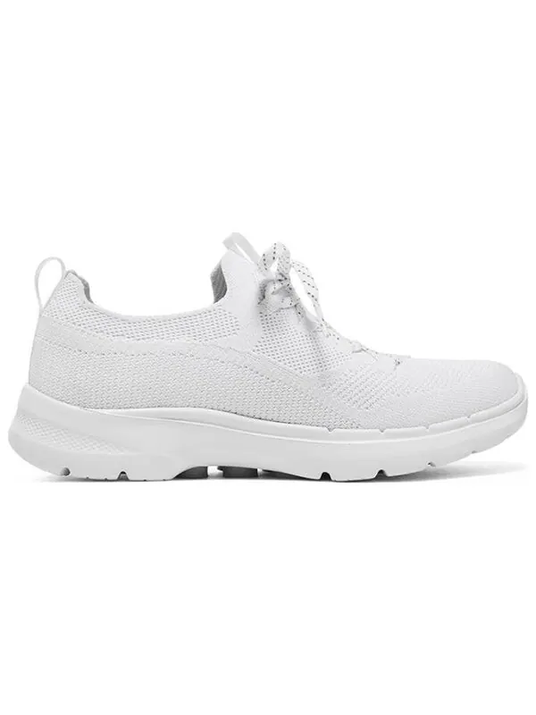 Кроссовки go walk radiant summer 'white silver' Skechers — изображение 2 из 4, белый/серебристый