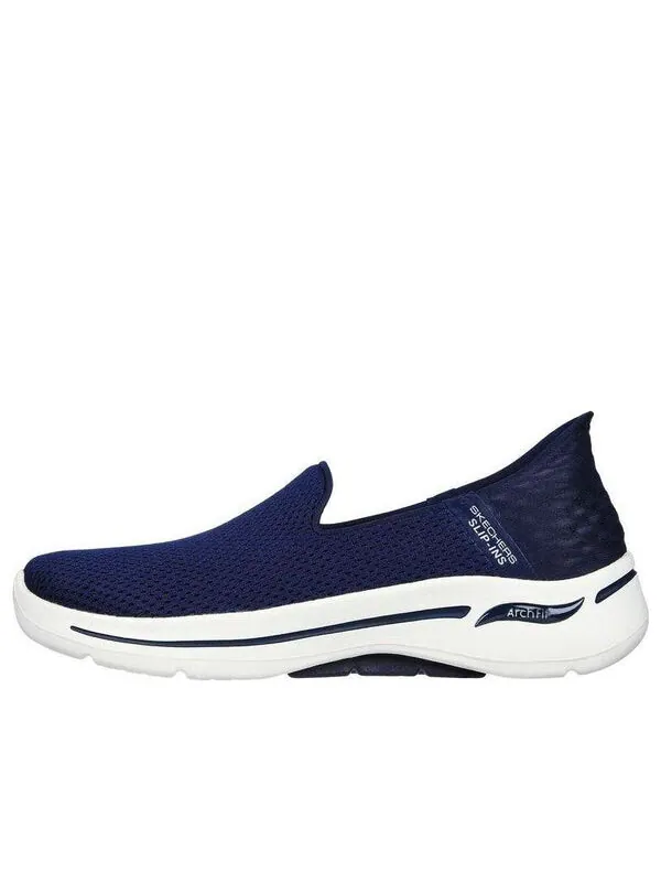 Кроссовки gowalk arch fit 'summer - navy white' Skechers — изображение 1 из 4, темно-синий/белый