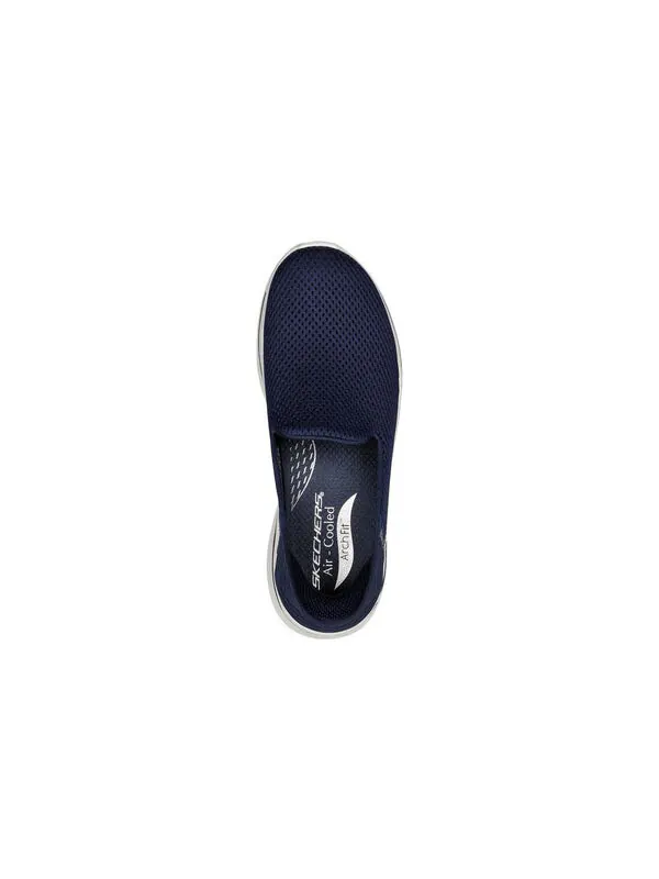 Кроссовки gowalk arch fit 'summer - navy white' Skechers — изображение 4 из 4, темно-синий/белый