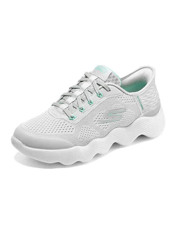 Кроссовки go walk massage fit 'grey aqua' Skechers — изображение 3 из 4, серый/голубой