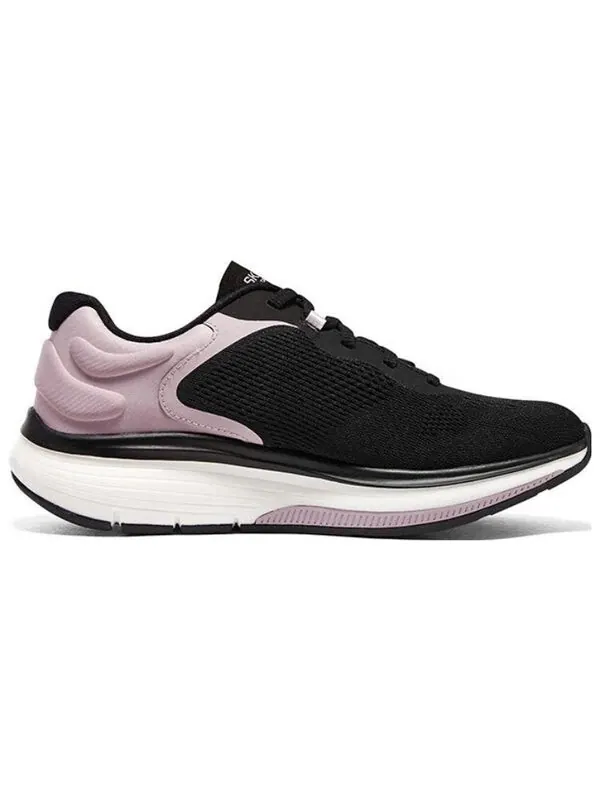 Кроссовки go walk work out 'black mauve' Skechers — изображение 2 из 4, черный//белый