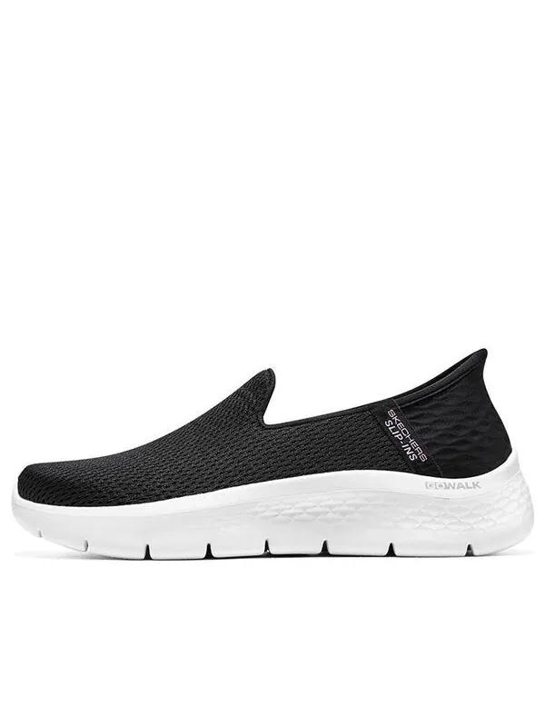 Кроссовки go walk flex 'relish - black white' Skechers — изображение 1 из 4, черный/белый
