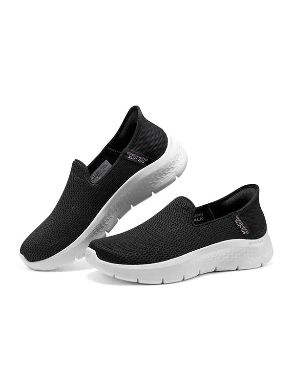 Кроссовки go walk flex 'relish - black white' Skechers — изображение 4 из 4, черный/белый