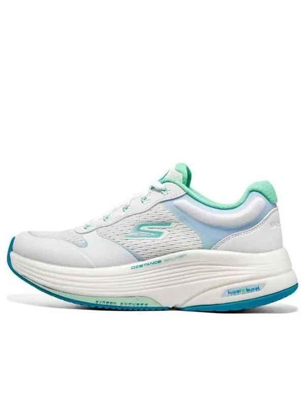 Кроссовки go walk distance walker 'white aqua' Skechers — изображение 1 из 4, белый/голубой