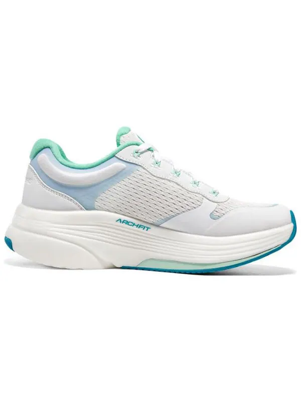 Кроссовки go walk distance walker 'white aqua' Skechers — изображение 2 из 4, белый/голубой