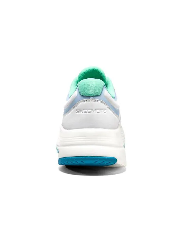 Кроссовки go walk distance walker 'white aqua' Skechers — изображение 4 из 4, белый/голубой