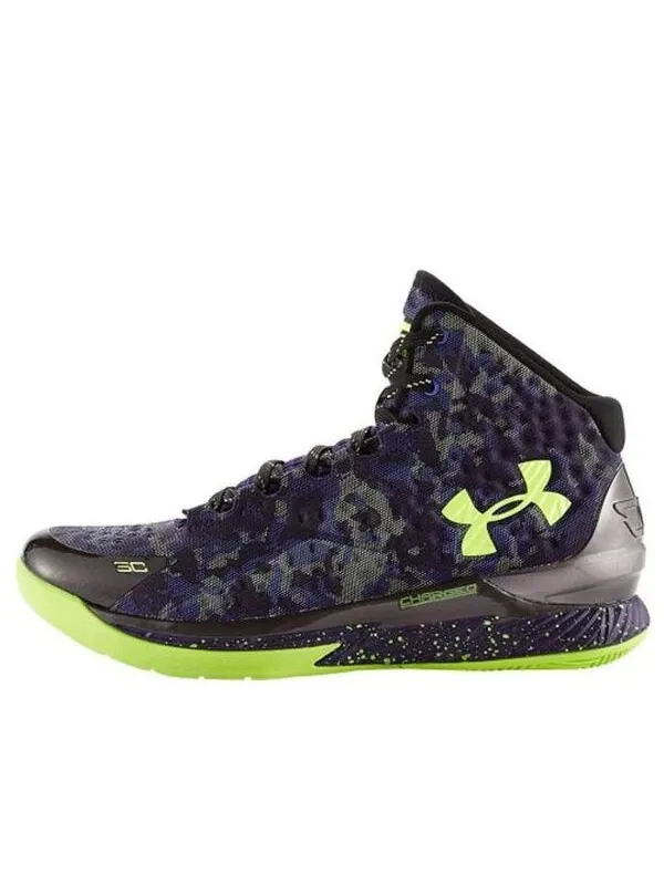 Кроссовки curry 1 'all star - dark matter' Under Armour — изображение 1 из 4, черный
