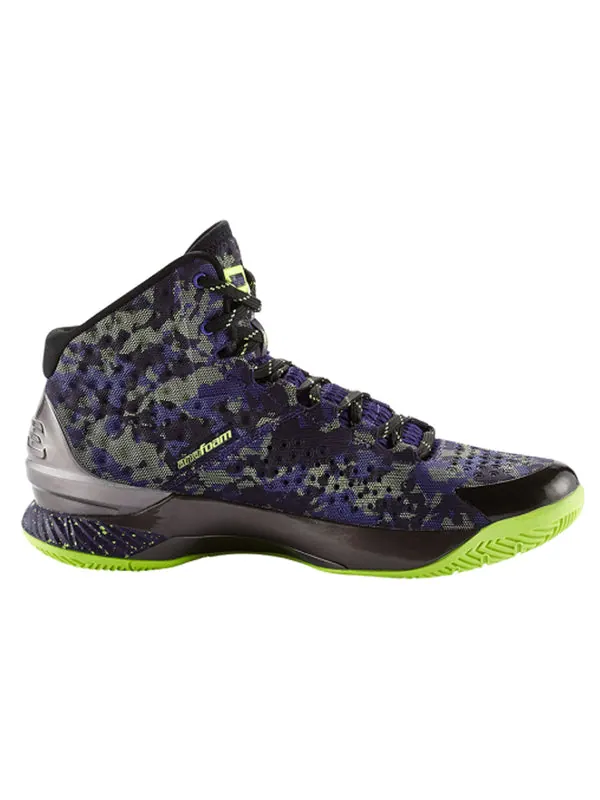 Кроссовки curry 1 'all star - dark matter' Under Armour — изображение 2 из 4, черный