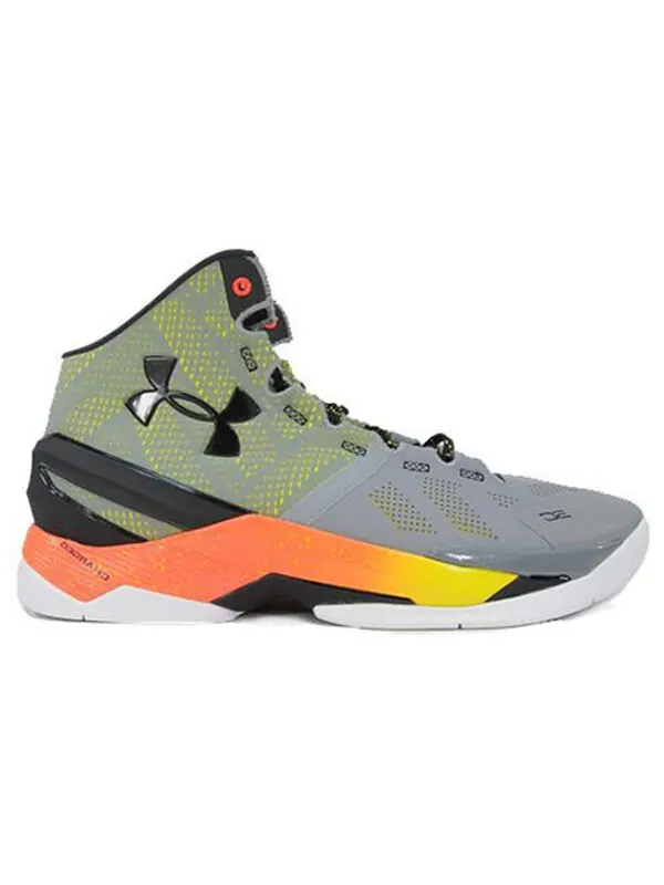Кроссовки curry 2 'iron sharpens iron' Under Armour — изображение 2 из 3, серый