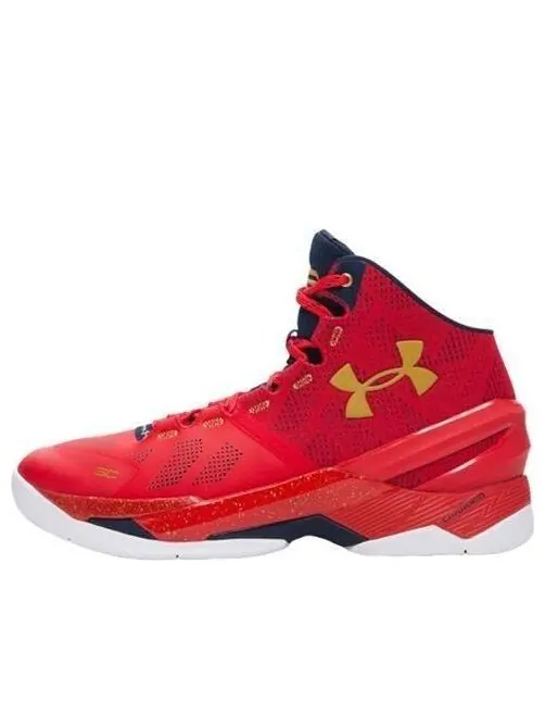 Кроссовки curry 2 'floor general' Under Armour — изображение 1 из 4, красный