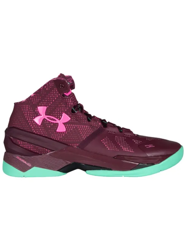 Кроссовки curry 2 'bhm' Under Armour — изображение 2 из 4, фиолетовый