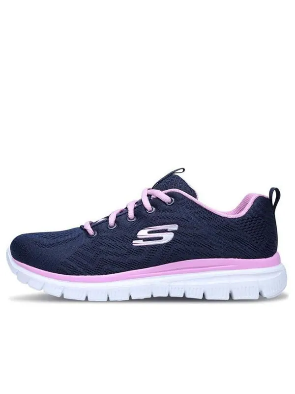 Кроссовки graceful get connected running shoes blue/pink/white Skechers — изображение 1 из 4, мульти