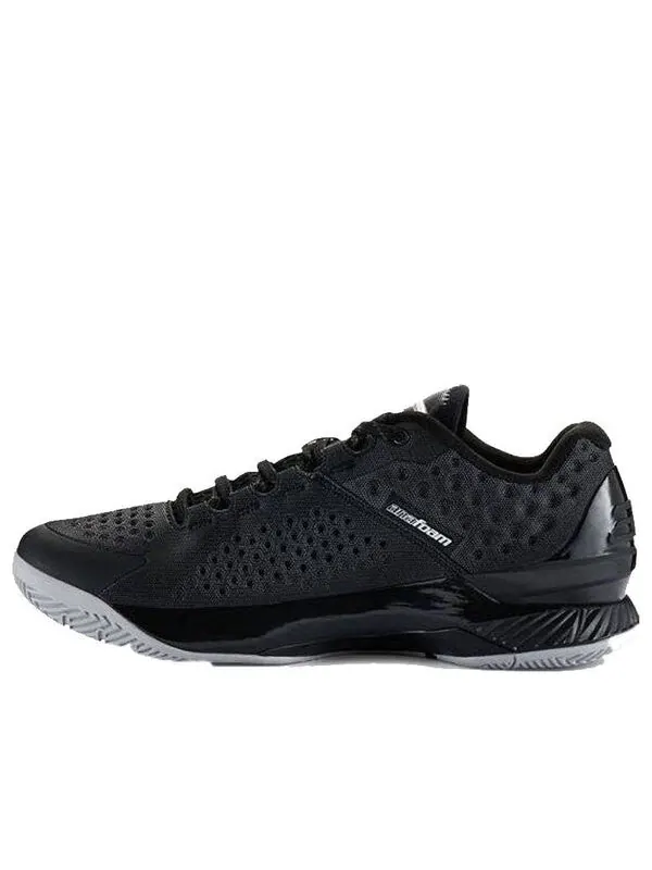 Кроссовки curry 1 low 'black silver' Under Armour — изображение 1 из 4, черный