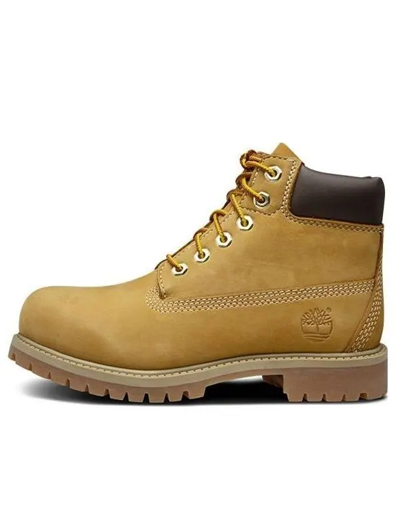 Кроссовки 6-inch premium wide fit boot 'wheat' Timberland — изображение 1 из 4, желтый/черный