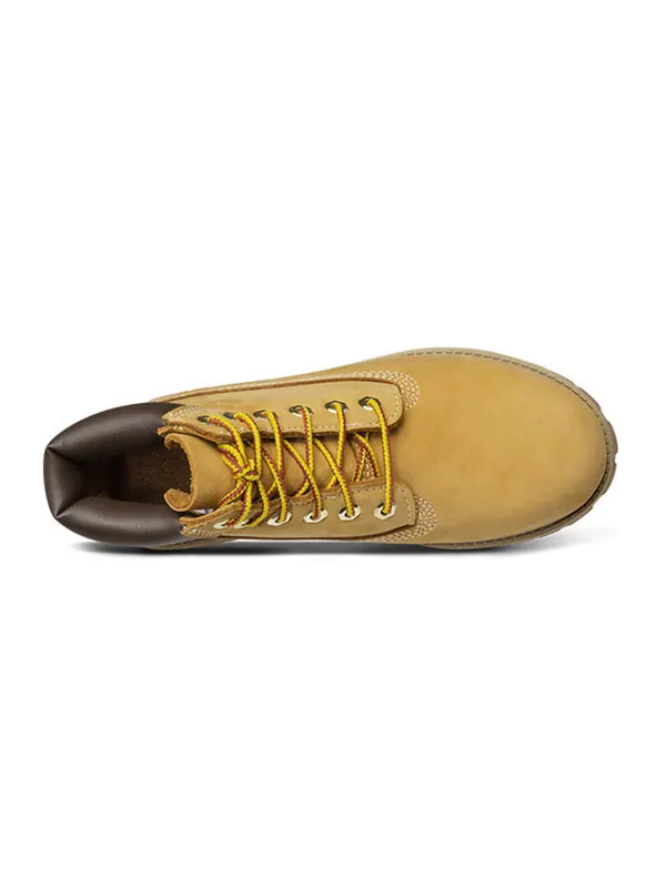 Кроссовки 6-inch premium wide fit boot 'wheat' Timberland — изображение 3 из 4, желтый/черный