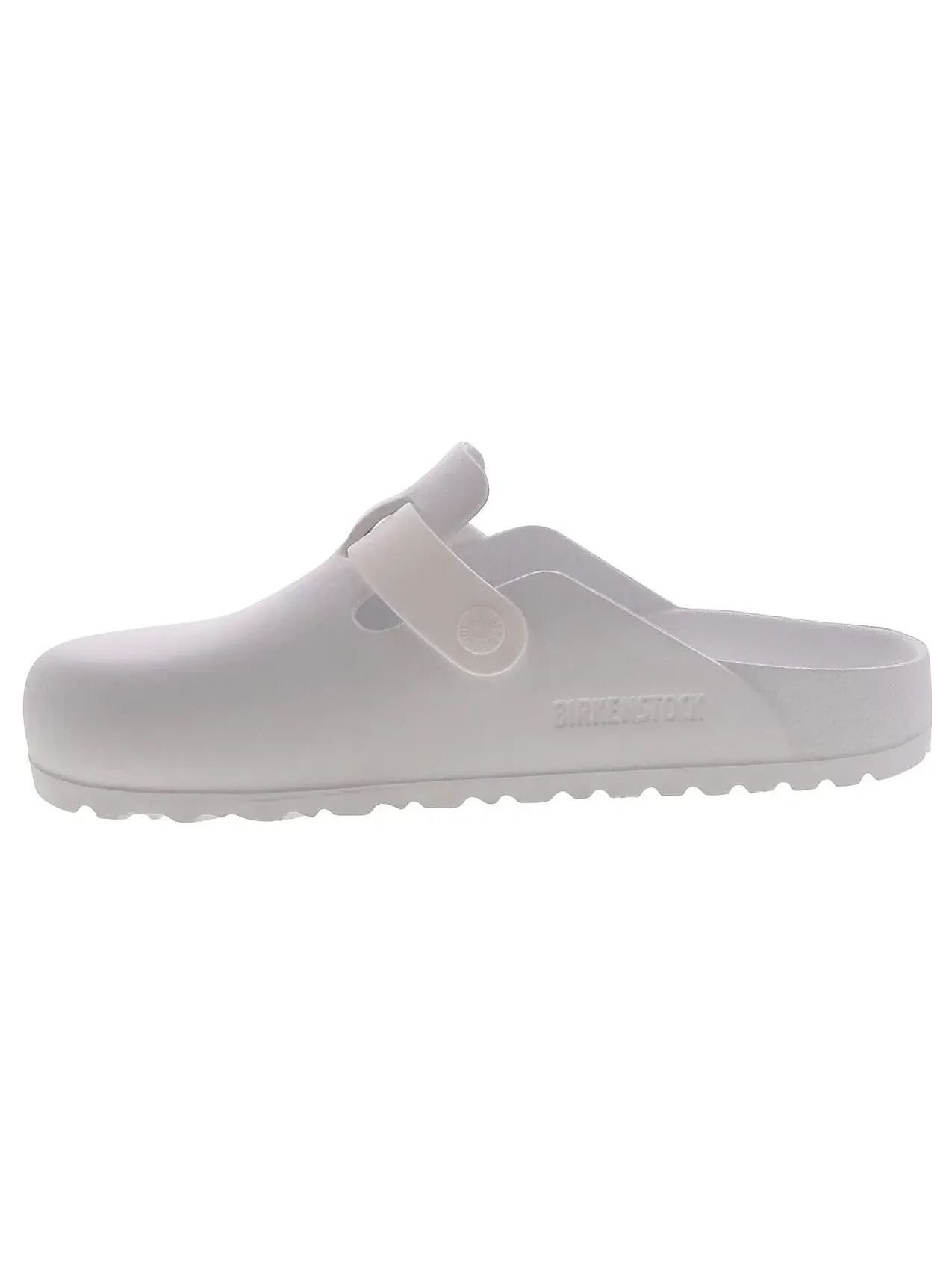 Мужские сланцы Birkenstock Boston Essentials Narrow Fit — изображение 2 из 6, белый