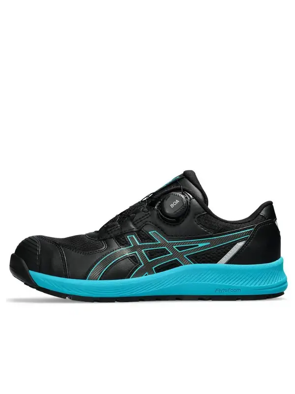 Кроссовки winjob cp219 boa 'black teal green' Asics — изображение 1 из 2, черный/зеленый
