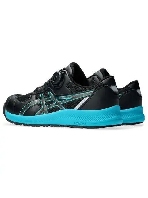 Кроссовки winjob cp219 boa 'black teal green' Asics — изображение 2 из 2, черный/зеленый