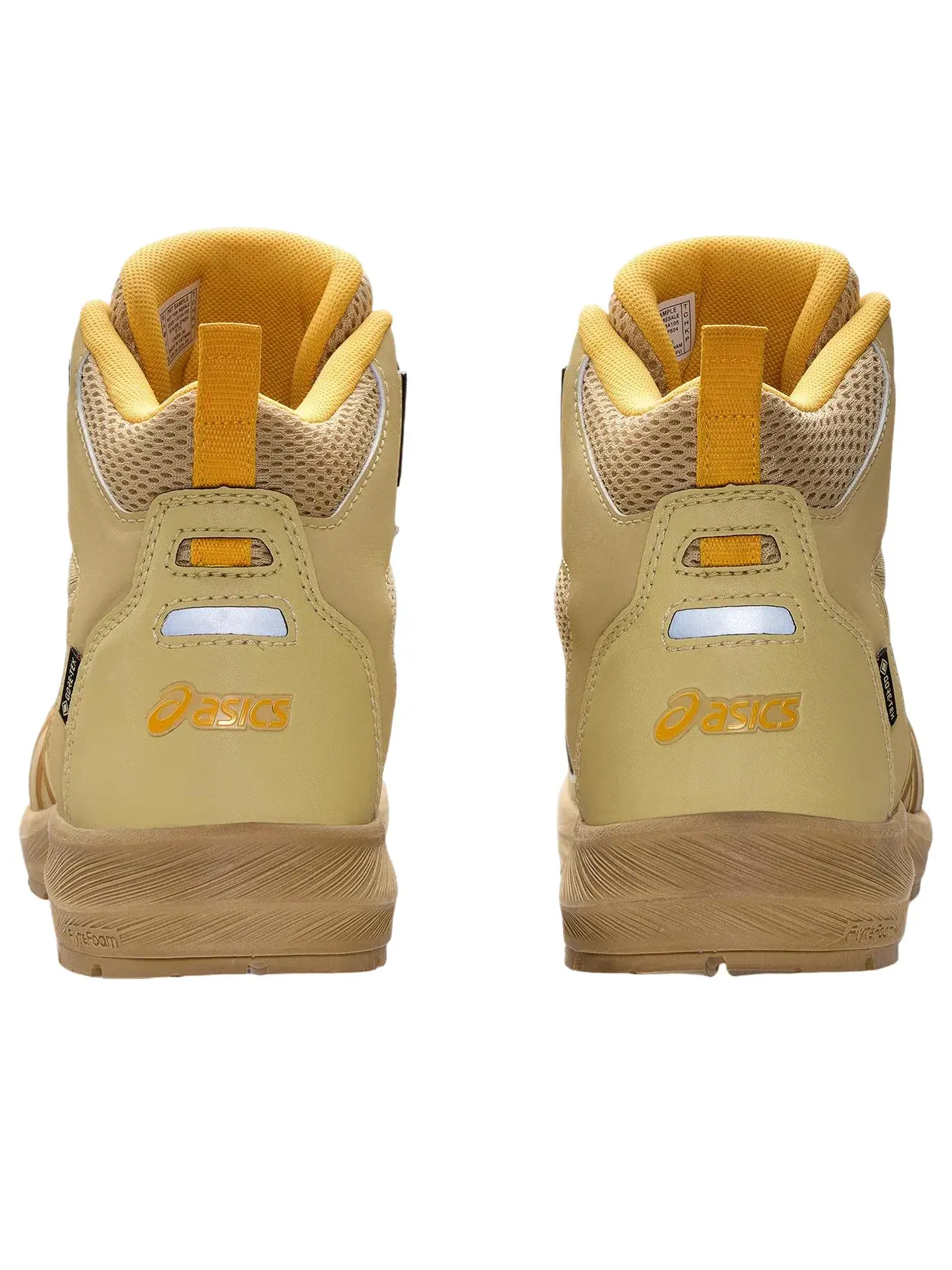 Мужские кроссовки с высоким верхом Winjob CP6 S3 Gore Tex Boa 2E Wide ASICS — изображение 6 из 7, бежевый