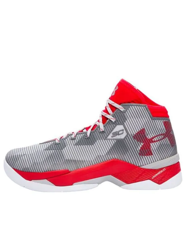 Кроссовки curry 2.5 'grey red' Under Armour — изображение 1 из 4, серый/красный/белый