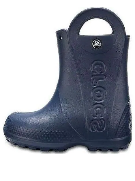 Кроссовки handle it rain boots 'navy' Crocs — изображение 1 из 4, синий