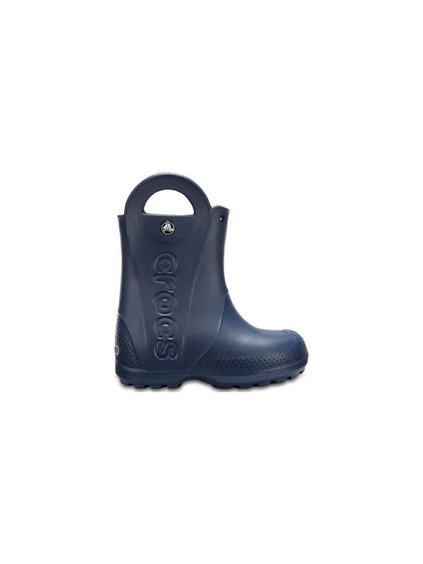Кроссовки handle it rain boots 'navy' Crocs — изображение 2 из 4, синий