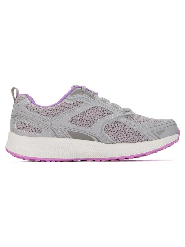 Кроссовки go run 'grey purple' Skechers — изображение 2 из 4, серо-фиолетовый