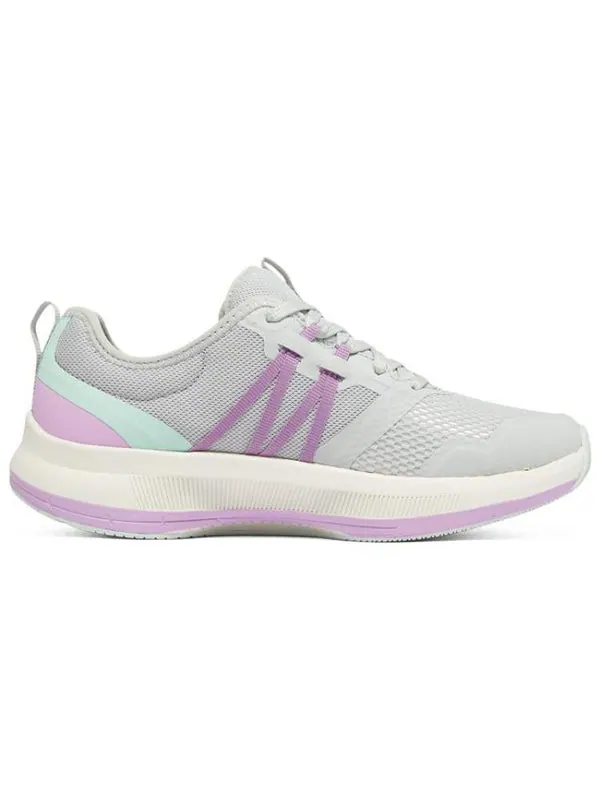 Кроссовки go run pulse 'grey purple' Skechers — изображение 2 из 4, серый/фиолетовый/синий