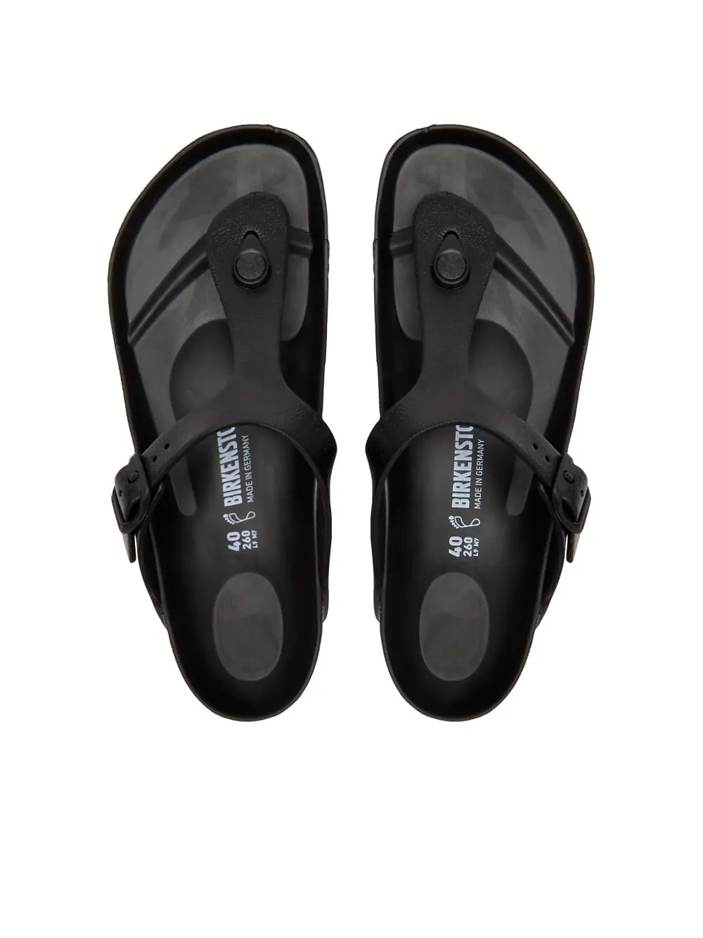 Сандалии Birkenstock Gizeh Essentials EVA — изображение 4 из 5, черный