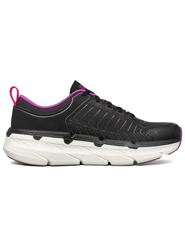 Кроссовки max cushioning premier sports shoes black/white/purple Skechers — изображение 2 из 4, белый