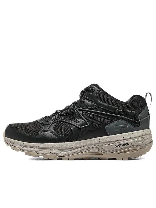 Кроссовки go run trail altitude 'black' Skechers — изображение 1 из 4, черный/бежевый