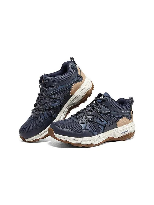 Кроссовки go run trail altitude 'navy blue brown' Skechers — изображение 4 из 4, темно-синий синий