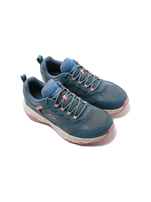 Кроссовки go run trail 'blue pink' Skechers — изображение 3 из 4, синий/розовый