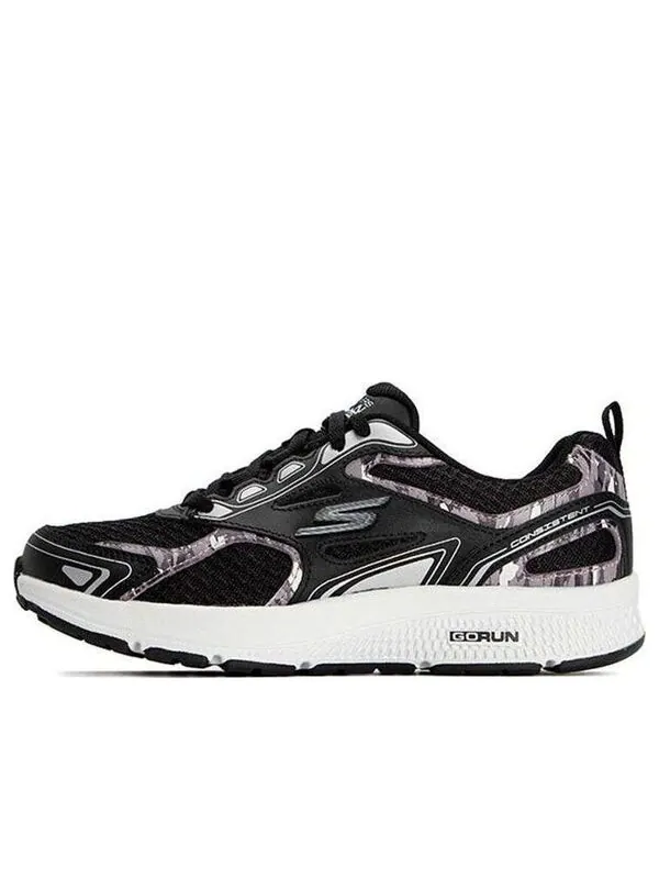 Кроссовки go run consistent 'black' Skechers — изображение 1 из 4, черный
