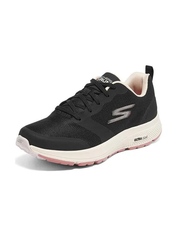 Кроссовки go run consistent 'black pink' Skechers — изображение 2 из 4, черный