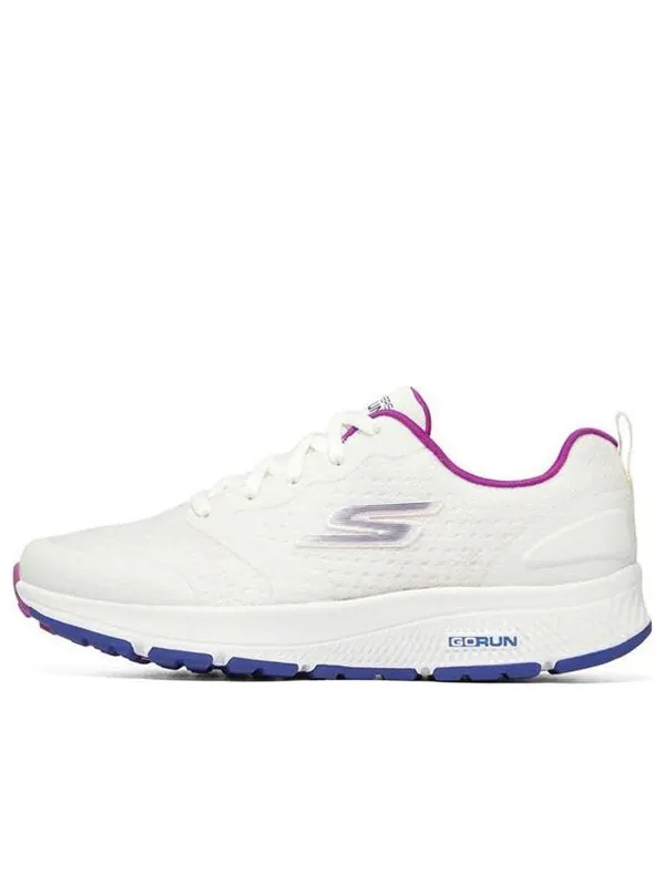 Кроссовки go run consistent 'white purple' Skechers — изображение 1 из 4, белый/фиолетовый