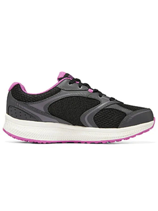 Кроссовки go run consistent 'black purple' Skechers — изображение 2 из 4, черный/фиолетовый