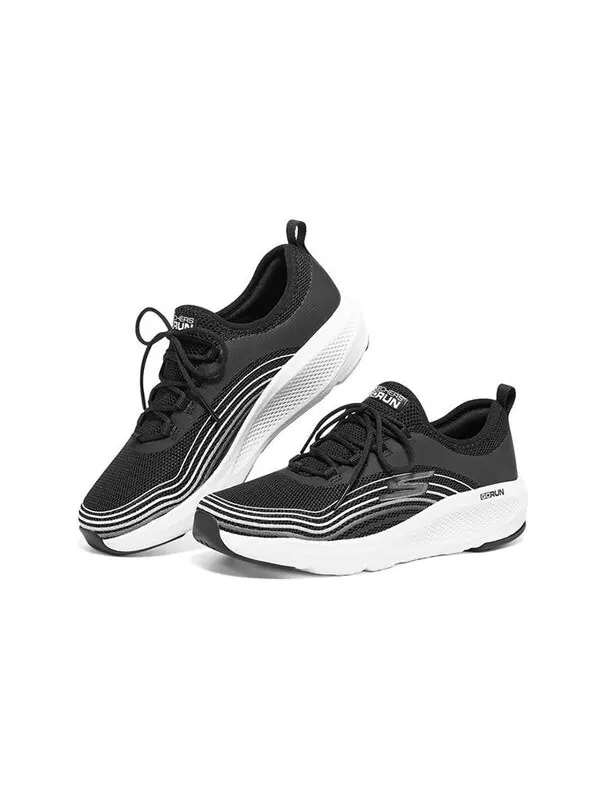 Кроссовки go run elevate 'black white' Skechers — изображение 3 из 4, черный/белый