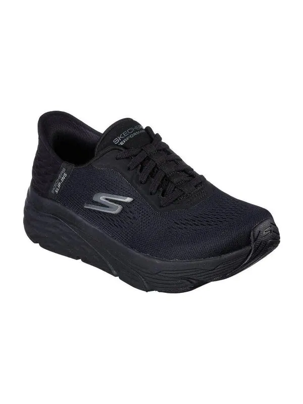 Кроссовки max cushioning mystic passion 'triple black' Skechers — изображение 3 из 4, черный