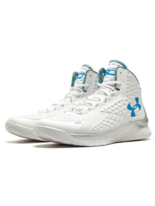 Кроссовки curry 1 'splash party' Under Armour — изображение 2 из 4, белый
