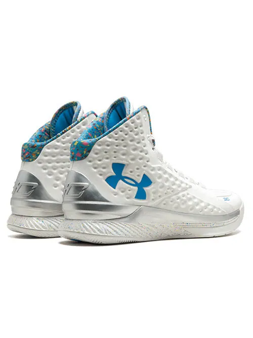 Кроссовки curry 1 'splash party' Under Armour — изображение 3 из 4, белый