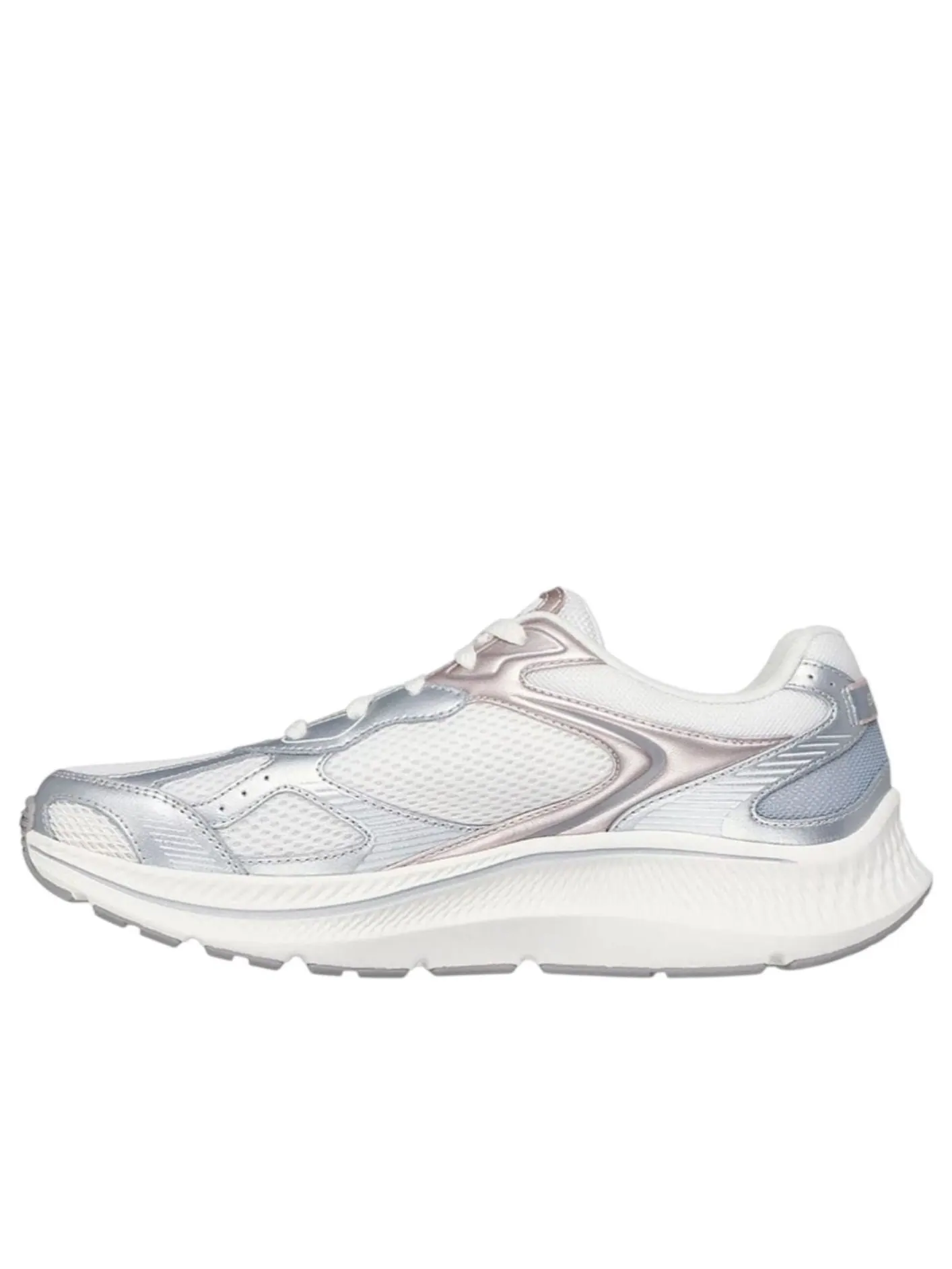 (WMNS) Skechers Go Run Consistent 2.0 Volt 'Off White' — изображение 3 из 6, белый