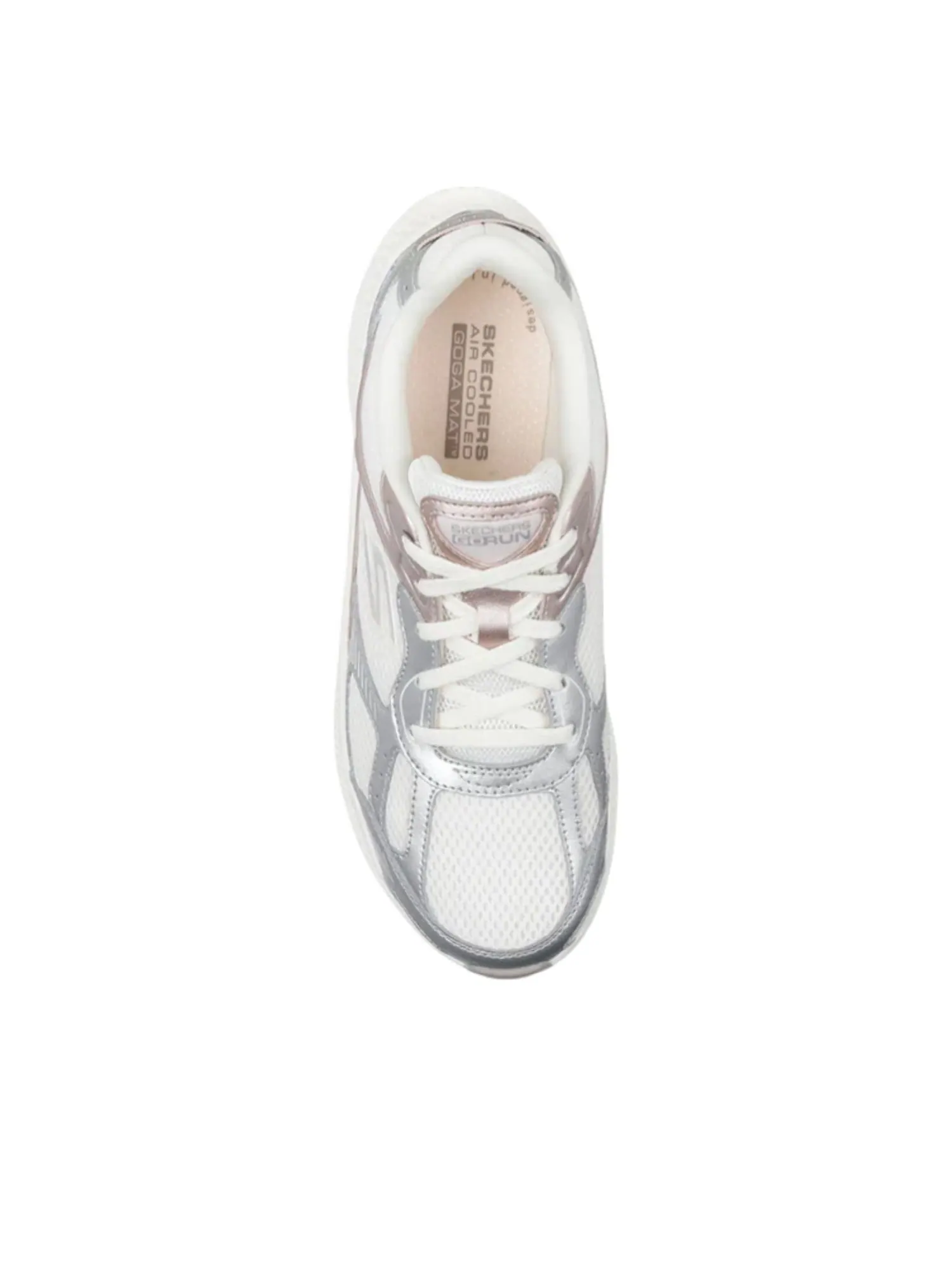 (WMNS) Skechers Go Run Consistent 2.0 Volt 'Off White' — изображение 4 из 6, белый
