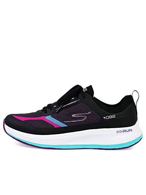 Кроссовки go run pulse fast stride 'black multi' Skechers — изображение 1 из 4, черный/мульти