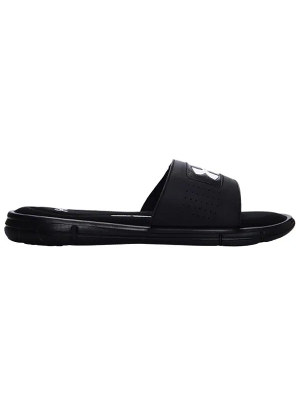 Тапочки ignite 5 slides 'black' Under Armour — изображение 2 из 4, черный