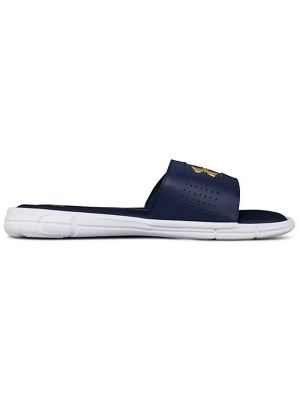 Тапочки ignite 5 slide 'academy' Under Armour — изображение 2 из 4, синий