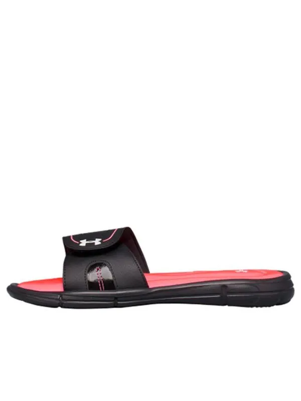 Тапочки ua ignite viii slides 'black pink' Under Armour