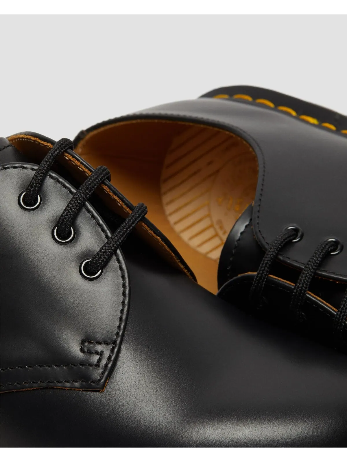 Туфли Dr. Martens 1461 Oxford из натуральной кожи — изображение 7 из 9, черный