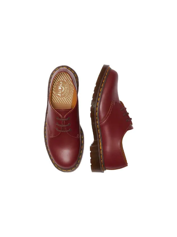 Кроссовки Dr. Martens 1461 vintage 'red quilon' — изображение 4 из 4, красный